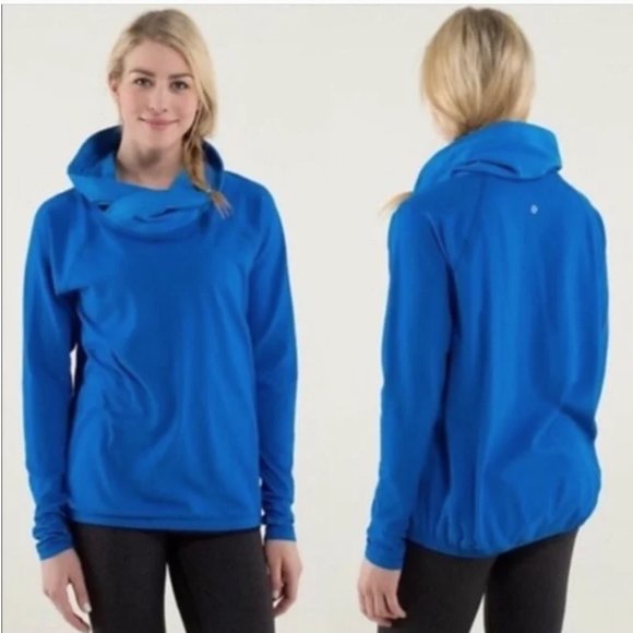 lululemon athletica Tops - Lululemon Healthy Heart Pullover Baroque Blue 4